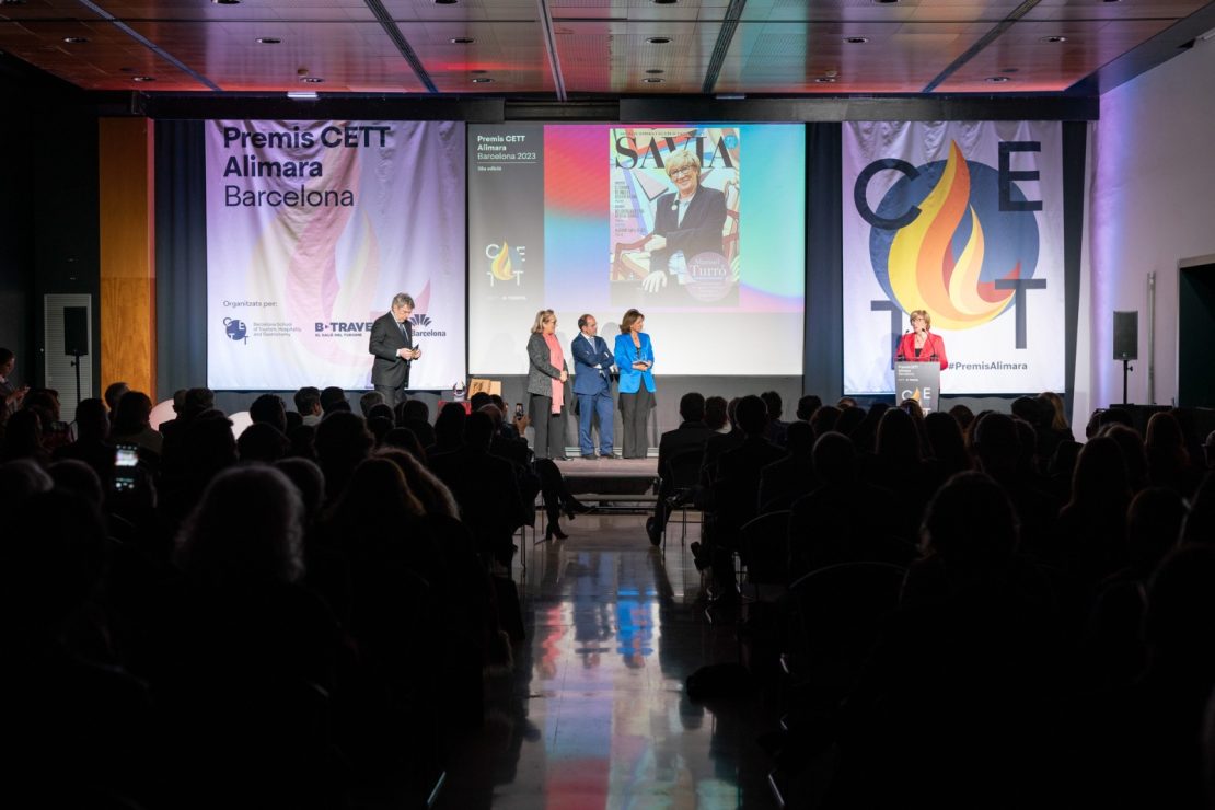 Entrega de premios en Barcelona