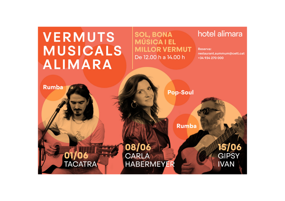 LA MEJOR MÚSICA EN DIRECTO PARA DISFRUTAR EN EL JARDÍN DE NUESTRO HOTEL