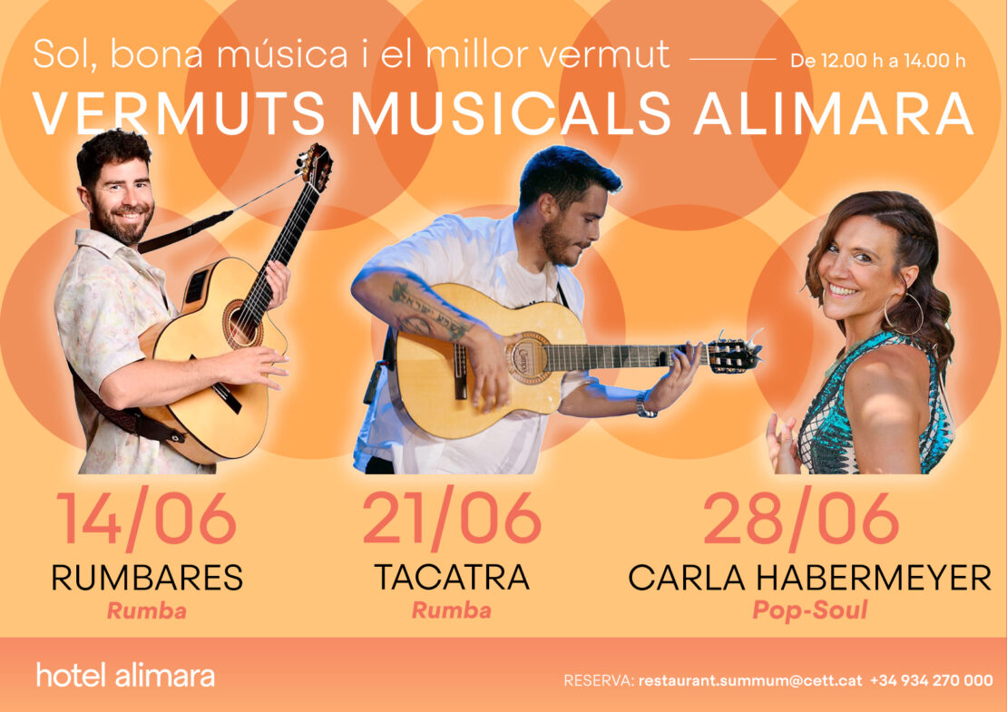 LA MEJOR MÚSICA EN DIRECTO PARA DISFRUTAR EN EL JARDÍN DE NUESTRO HOTEL